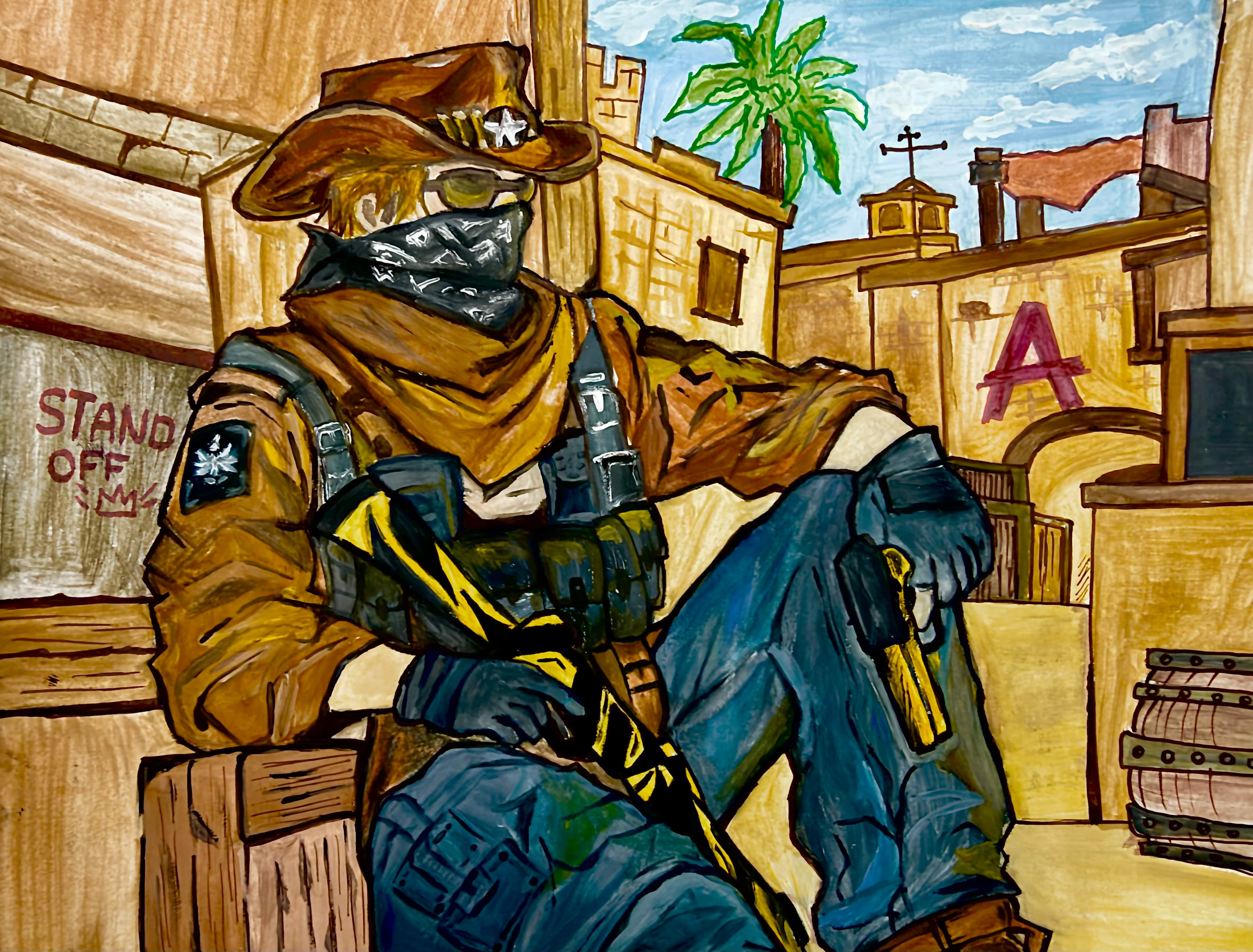 The sheriff of Sandstone