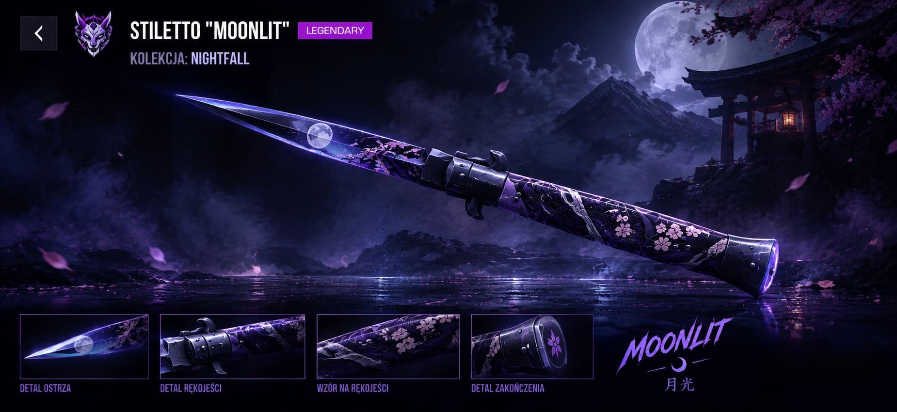 Stiletto Moonlit