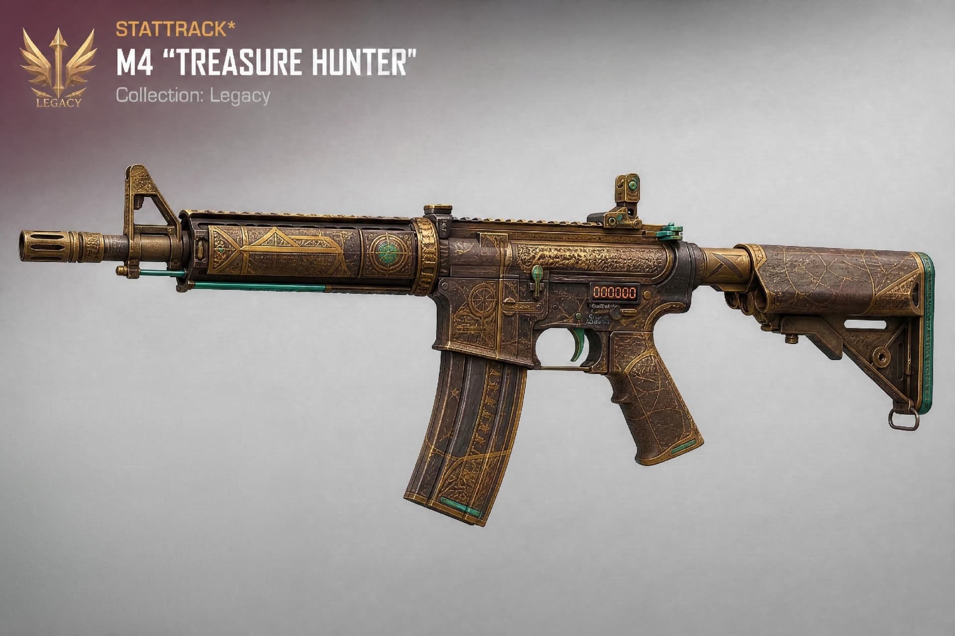 M4 Treasure Hunter StatTrack