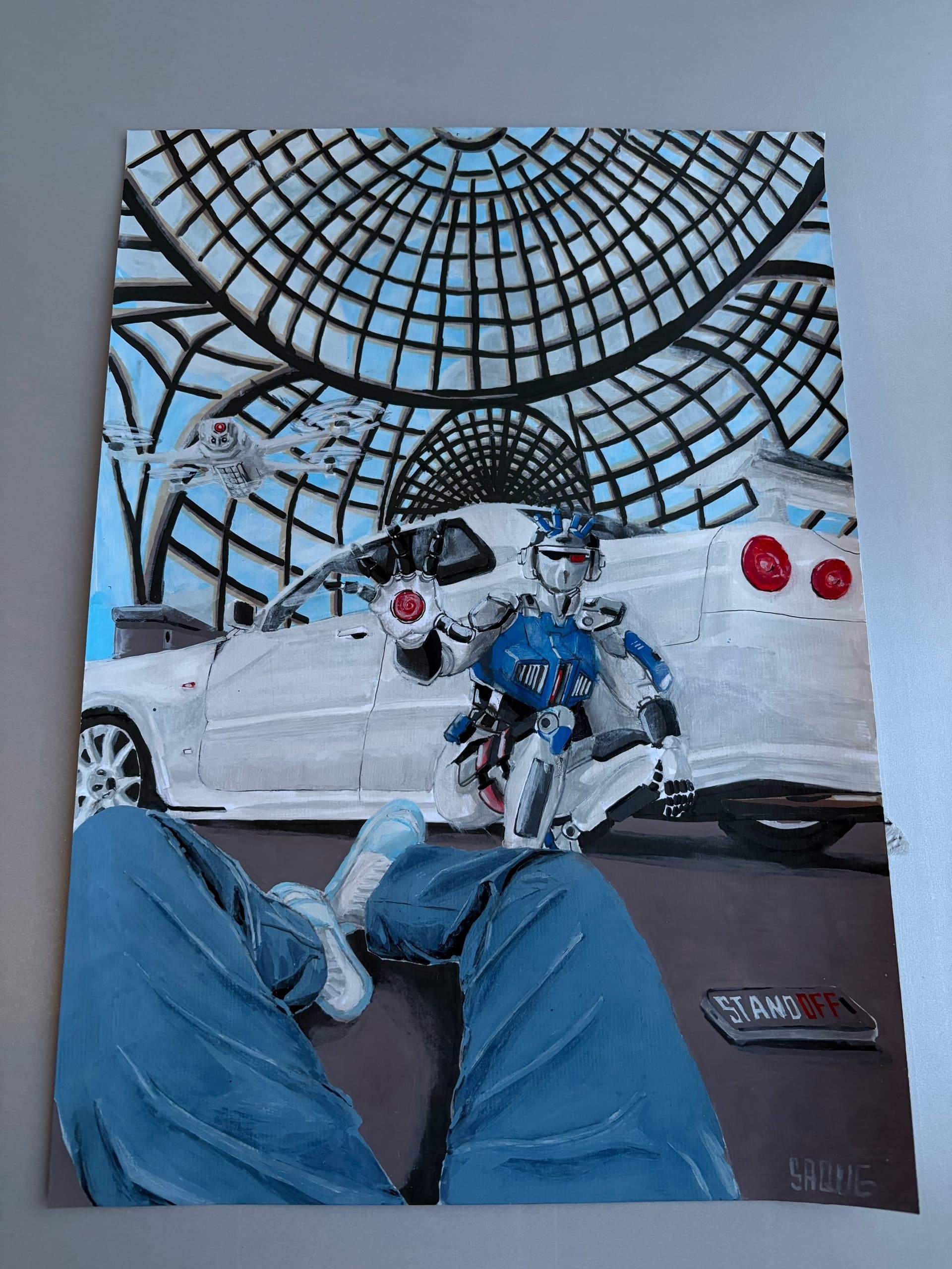 Warden from future